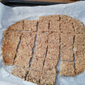 El cooksnap de Elia cuando hizo Crackers de semillas y avena.