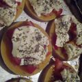 El cooksnap de gabriela Vergara cuando hizo Zapallo a la pizza.