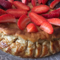 El cooksnap de @tesa.cuina cuando hizo Tarta de queso “La viña” de San Sebastián” (cheesecake) con top de frutos rojos.