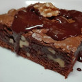 El cooksnap de sonia cuando hizo Brownie de chocolate con nueces.
