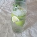 El cooksnap de Carla Cassina cuando hizo Mojito de cedrón.