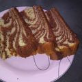 Nonkonzo Makhoba's cooksnap of when they made Zebra cake.
