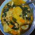 El cooksnap de Patricia B. cuando hizo Garbanzos con bacalao.