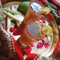 Lovely Agrawal's cooksnap of when they made Aam Panna.