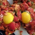 Karo Line's cooksnap of when they made Bruschetta Sourdough with Egg.