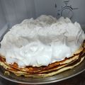 El cooksnap de Andrea Neme cuando hizo Torta María Luisa (torta Rogel o de capitas).