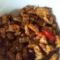 Cooksnap dari Yusta untuk resep Oseng Kering Tempe Manis dengan Teri dan Kacang