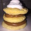 El cooksnap de Antonella Genes cuando hizo Mini rogel.