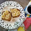Cooksnap από Σταυρούλα στη συνταγή Ψωμί με φυστικοβούτυρο, μέλι, μπανάνα