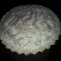 El cooksnap de Melisa Jimenez cuando hizo Tarta de coco y dulce de leche.