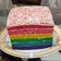 Cooksnap dari Zhafirah Zubaidah untuk resep Rainbow cake kukus ny.liem super lembut