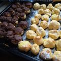 El cooksnap de Dayna White cuando hizo Profiteroles o bombitas.