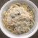 El cooksnap de Dina Luz cuando hizo Pasta corta con salsa carbonara.