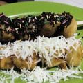 Cooksnap dari Nurul Wahdah untuk resep Sate Pisang Goreng Coklat Keju