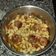 El cooksnap de José Miguel Lozano cuando hizo Albóndigas con salsa de tomate y pasta corta.