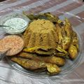 صورة من Afrah، شاركها بعد تجربة وصفة سمك مقلي وأرز مصري بالشعيريه🐟&🍚