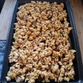 Yoggi's cooksnap of when they made Carmel Corn.