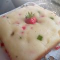 Reeta Sahu का कुकस्नैप जब उन्होंने टूटी फ्रूटी सेमोलिना केक (tutti frutti semolina cake recipe in Hindi) बनाया था।