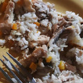 El cooksnap de Melo Pryr cuando hizo Arroz con pollo y verduras salteadas (FÁCIL Y SÚPER ECONÓMICA).