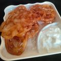 Uzmi Rushda का कुकस्नैप जब उन्होंने जलेबी दही(dahi jalebi recipe in hindi) बनाया था।