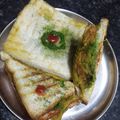 pinal Patel's cooksnap of when they made Vegetable sandwich (easy sandwiches for kids).