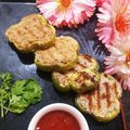 Shrabanti Banik 's cooksnap of when they made স্টাফেড  ক্যাপ্সিকাম (stuffed capsicum / Bell pepper stuffed recipe in Bengali).