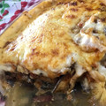 El cooksnap de Alicia Yunis cuando hizo Moussaka.