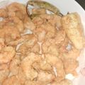 El cooksnap de AnnaRomo cuando hizo Camarones Roca🍤🍤.