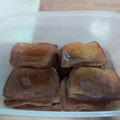 El cooksnap de Pilar cuando hizo Torrijas sin aceite y sin azúcar (hechas en el horno) Dulce de Semana Santa.