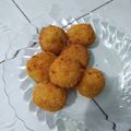 Cooksnap dari Rohayah Oyah untuk resep Bola - bola pisang mozarela