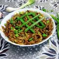 Binita Makwana's cooksnap of when they made વેજ ચાઉમિન.