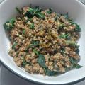 Genie 的 香菜牛肉末 cooksnap