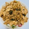 慈慈 的 辣炒皮蛋豆腐 cooksnap