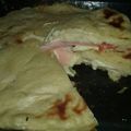 El cooksnap de Anto Astore cuando hizo Crepe de papas con jamón y queso.
