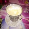 Mrs.Imran Malik's cooksnap of when they made Mango lassi(king of fruit).
