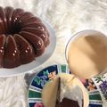 Cooksnap dari Cynthia Ong untuk resep Puding coklat dengan vla vanila