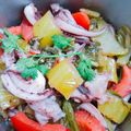Cooksnap của Chi Liên khi họ làm theo món Mực Xào Cải Chua