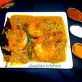 Sheela Biswas 's cooksnap of when they made বাগদা চিংড়ির মালাইকারি (bagda chingrir malai curry recipe in Bengali).