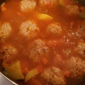 El cooksnap de Nancy Estrada cuando hizo Caldo de albóndigas🌹.