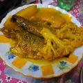 Kakali Das's cooksnap of when they made আলু ফুলকপি দিয়ে তেলাপিয়া মাছের ঝোল (tilpia macher jhol recipe in Bengali).