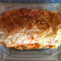 El cooksnap de Pilar Rivero cuando hizo Pastel de berenjena frío.