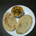 Keya Mandal's cooksnap of when they made মশালা নান (Masala Nan recipe in Bengali).