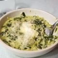 El cooksnap de Maria Hughes cuando hizo Risotto de espinaca.