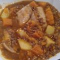 El cooksnap de Celeste cuando hizo Guiso de lentejas con alitas de pollo.