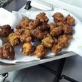 El cooksnap de Laura Galleni cuando hizo Buñuelos de lechuga.