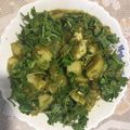 Mamta Agarwal का कुकस्नैप जब उन्होंने हरी धनिया के आलू (Hari dhaniya ke aloo recipe in Hindi) बनाया था।