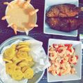 El cooksnap de Luis Fuentes cuando hizo Salsa vinagreta para pescados y mariscos.