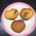 El cooksnap de Chantal cuando hizo Muffins en Licuadora de Naranja, mandarina y chocolate/ nutella🍊🧁🍫.
