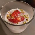 صورة من Tasneem 🤍، شاركها بعد تجربة وصفة حلى مهلبية 🍧بالفراولة 🍓