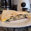 El cooksnap de Maccarena Florentin cuando hizo Tarta de acelga.